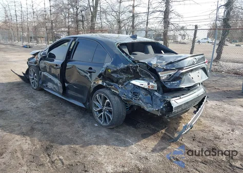 2020 Toyota Corolla Se из США, поврежденный, VIN 5YFS4RCEXLP055400